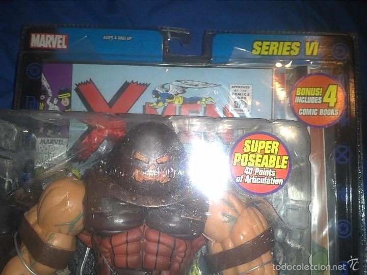 Figuras y mu&ntilde;ecos Marvel: MARVEL LEGENDS Serie 6 JUGGERNAUT variante rar&iacute;sima con 4 comics - Foto 4