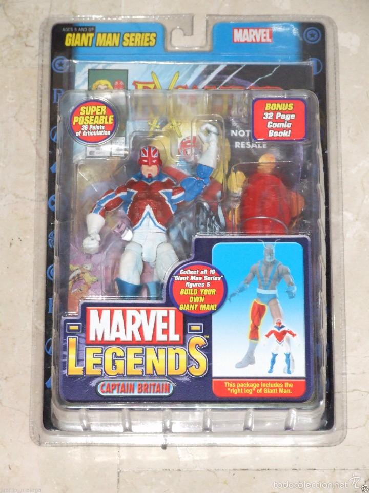 Figuras y mu&ntilde;ecos Marvel: MARVEL LEGENDS Serie GIANT MAN --CAPTAIN BRITAIN - Foto 1