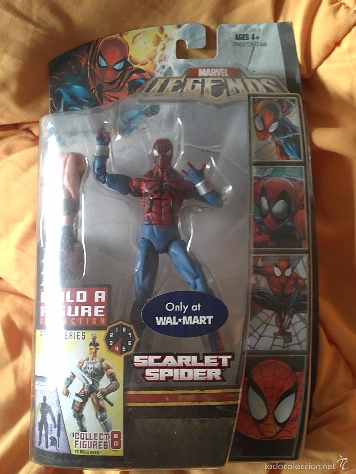 Figuras y mu&ntilde;ecos Marvel: MARVEL LEGENDS Serie ARES --SCARLET SPIDER - Foto 1