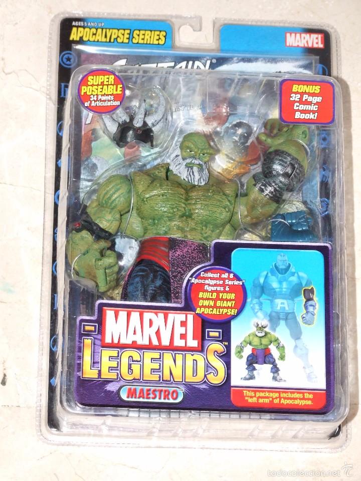 Figuras y mu&ntilde;ecos Marvel: MARVEL LEGENDS Serie APOCALIPSIS --HULK MAESTRO - Foto 1