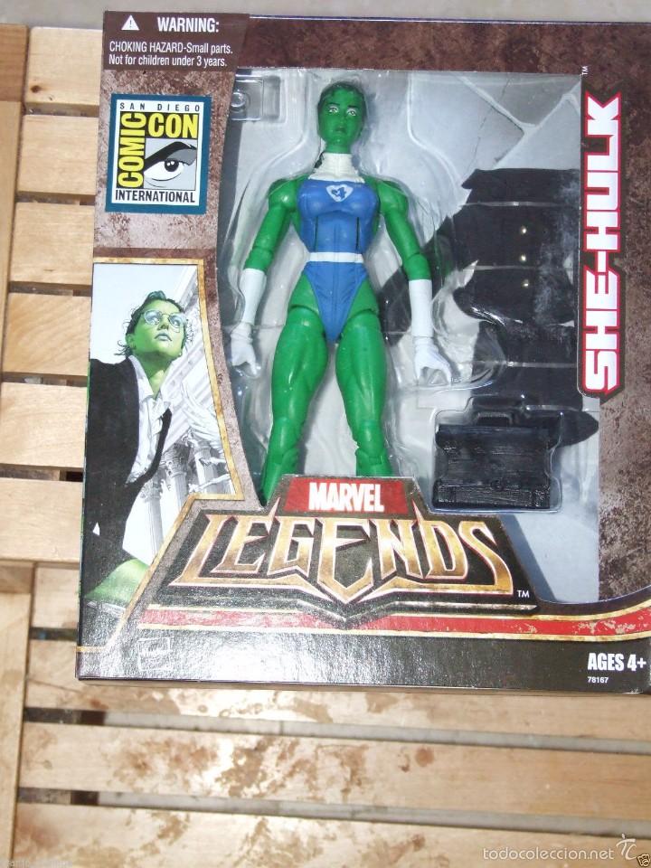Figuras y mu&ntilde;ecos Marvel: MARVEL LEGENDS HULKA venta exclusiva en la COMIC CON de San Diego 2007 - Foto 5