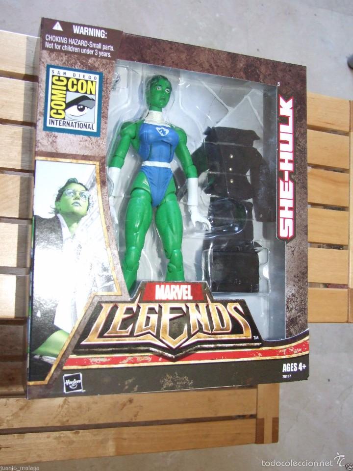 Figuras y mu&ntilde;ecos Marvel: MARVEL LEGENDS HULKA venta exclusiva en la COMIC CON de San Diego 2007 - Foto 8