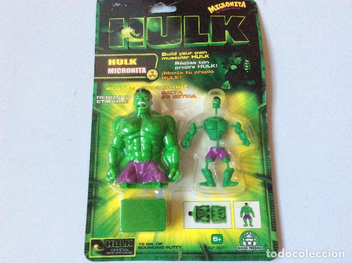 Figuras y mu&ntilde;ecos Marvel: HULK MICRONITA MARVEL GIOCHI PREZIOSI 2003 - Foto 1