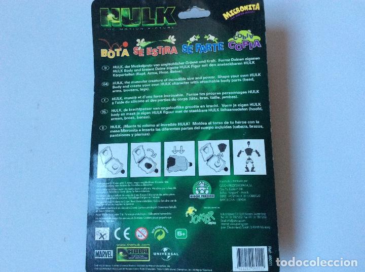 Figuras y mu&ntilde;ecos Marvel: HULK MICRONITA MARVEL GIOCHI PREZIOSI 2003 - Foto 2