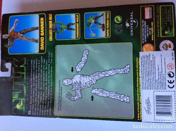 Figuras y mu&ntilde;ecos Marvel: HULK David Banner Marvel 2003 - Foto 2