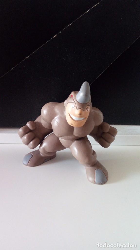 Figuras y mu&ntilde;ecos Marvel: Figura Rino Superhero Squad. Marvel Hasbro. - Foto 1