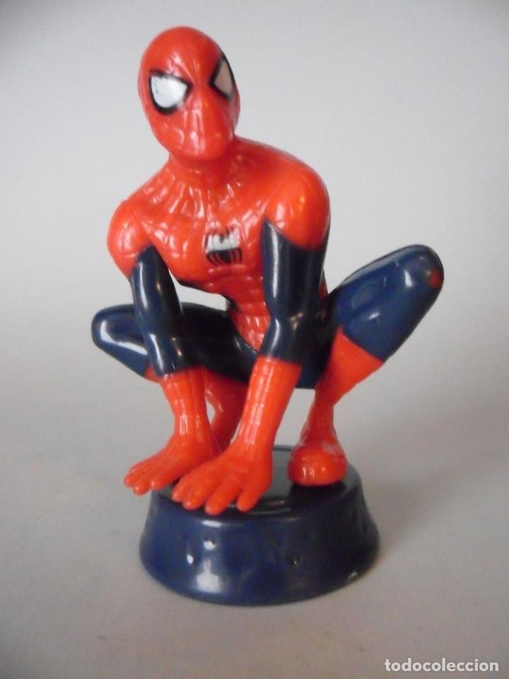 Figuras y mu&ntilde;ecos Marvel: SPIDERMAN FIGURA DE PLASTICO DURO DE 8 CM MARVEL & SUBS 2012 - Foto 1