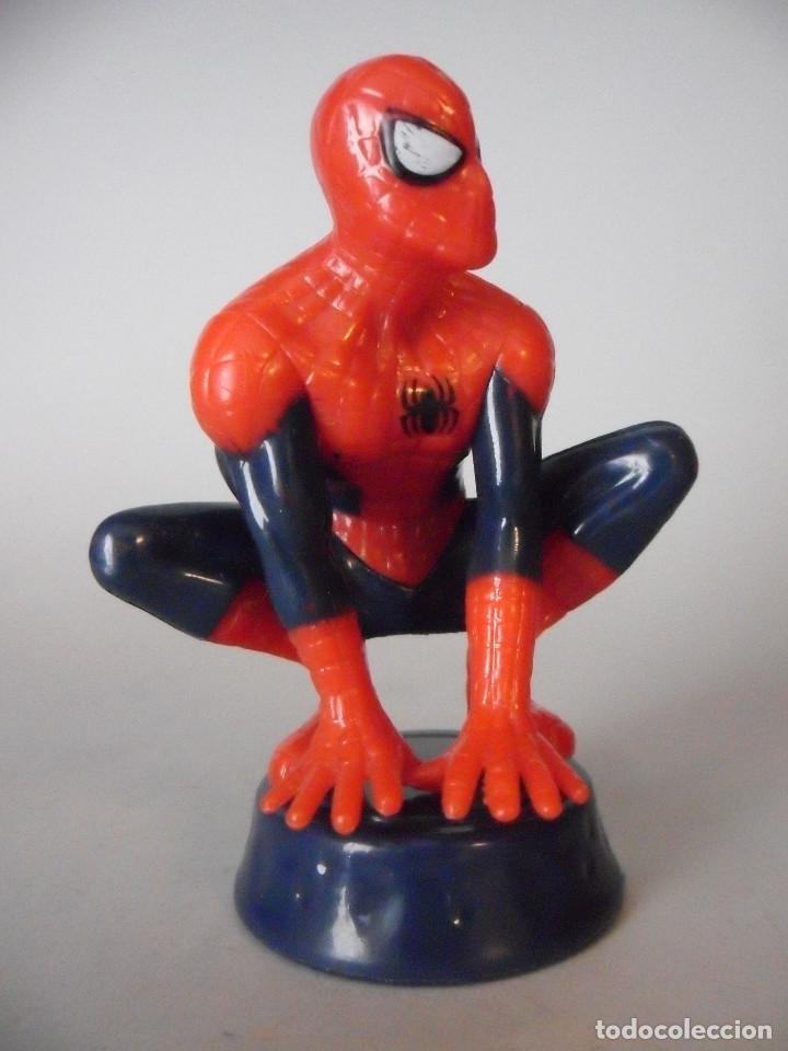 Figuras y mu&ntilde;ecos Marvel: SPIDERMAN FIGURA DE PLASTICO DURO DE 8 CM MARVEL & SUBS 2012 - Foto 2