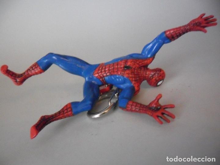 Figuras y mu&ntilde;ecos Marvel: SPIDERMAN FIGURA LLAVERO DE PVC DE 12,5 CM MARVEL BASIC FUN 2010 - Foto 7
