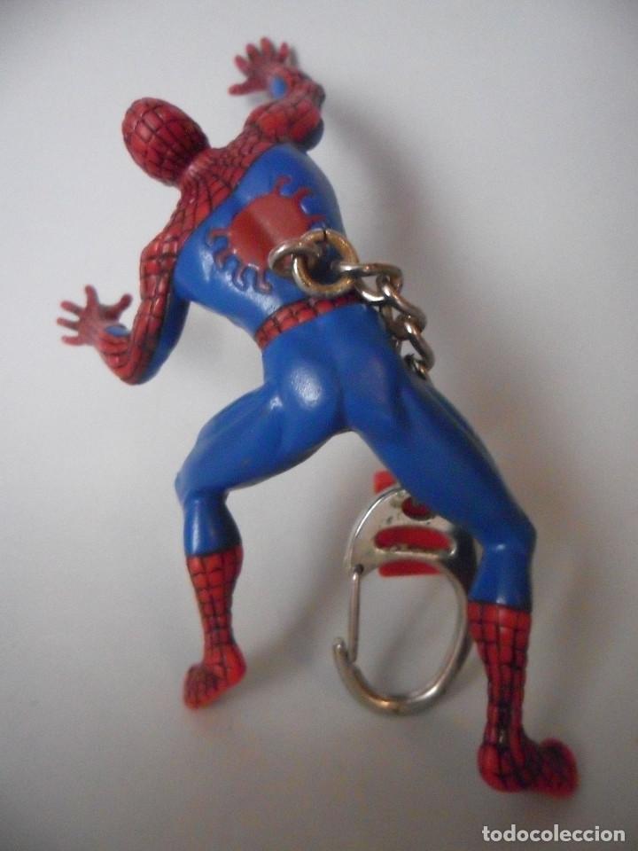 Figuras y mu&ntilde;ecos Marvel: SPIDERMAN FIGURA LLAVERO DE PVC DE 12,5 CM MARVEL BASIC FUN 2010 - Foto 8