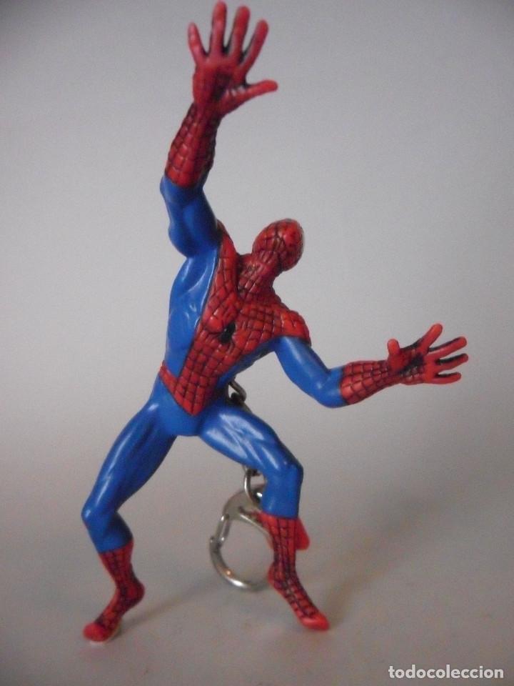Figuras y mu&ntilde;ecos Marvel: SPIDERMAN FIGURA LLAVERO DE PVC DE 12,5 CM MARVEL BASIC FUN 2010 - Foto 9