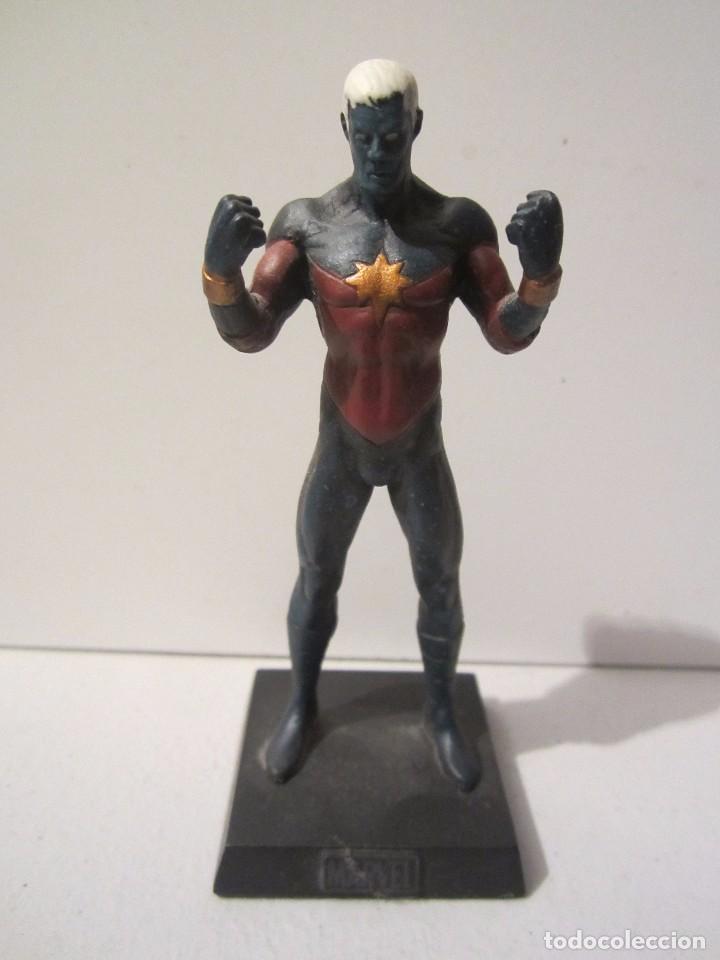 Figuras y mu&ntilde;ecos Marvel: CAPITAN MARVEL COLECCION MARVEL FIGURINE N&ordm; 46 CON REVISTA - Foto 1