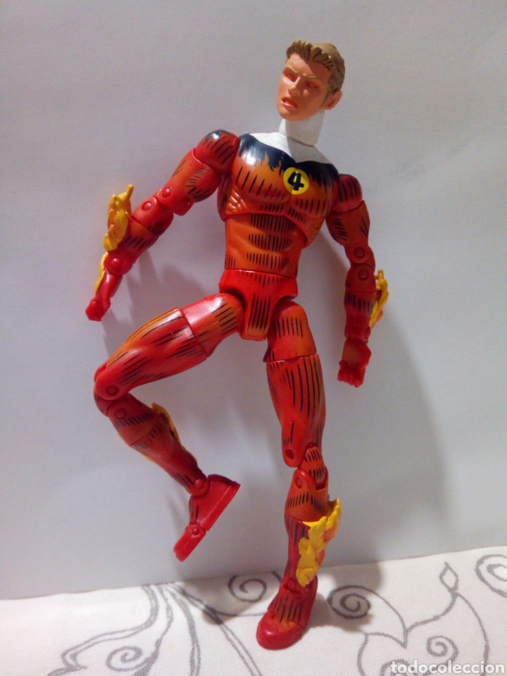 Figuras y mu&ntilde;ecos Marvel: La antorcha 4 fantasticos marvel legends - Foto 1
