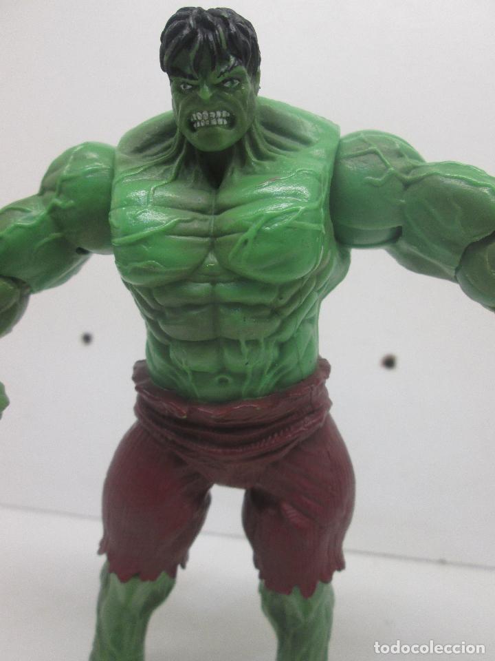 Figuras y mu&ntilde;ecos Marvel: INCREIBLE HULK figura articulada 15 cmts. Marvel 2007 Hasbro - Foto 2