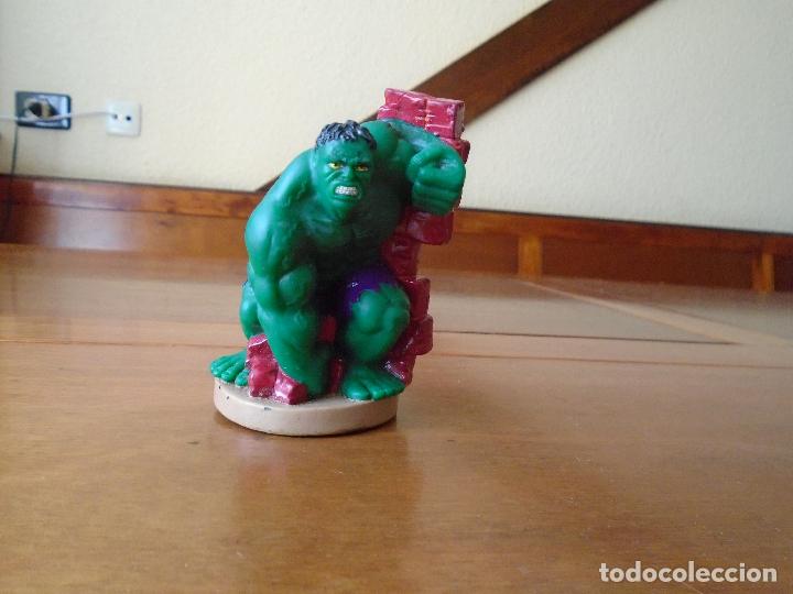 Figuras y mu&ntilde;ecos Marvel: FIGURA MARVEL DE HULK TM 2003 HOLLANDE EN GOMA - Foto 2