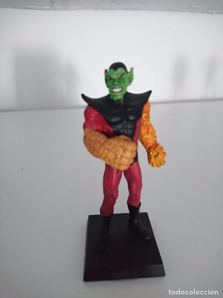 Figuras y mu&ntilde;ecos Marvel: Figuras de Plomo de Colecci&oacute;n Marvel Super Skrull Eaglemoss 60 - Foto 1