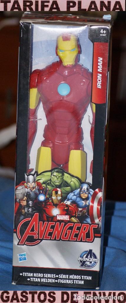 marvels iron man titan heroes superheroe - Comprar Figuras y Muñecos Marvel antiguos en todocoleccion - 103096583