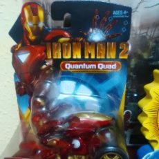 Figuras y Muñecos Marvel: IRON MAN 2 - QUANTUM QUAD - IRON RACERS - HASBRO - ¡NUEVO A ESTRENAR!. Lote 28453215
