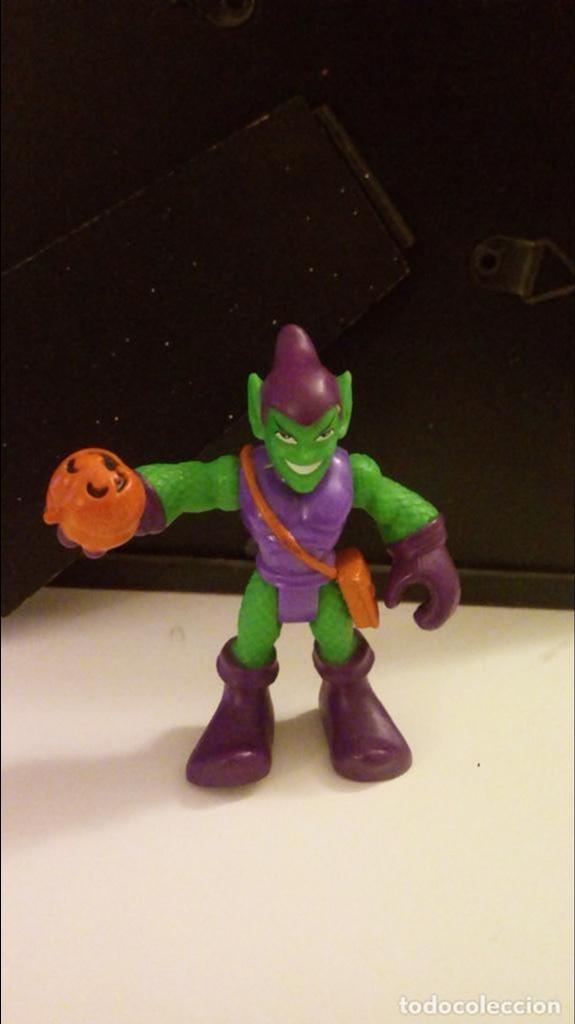Figuras y mu&ntilde;ecos Marvel: Figura Duende Verde Superhero Squad Marvel. Original de Hasbro. - Foto 1