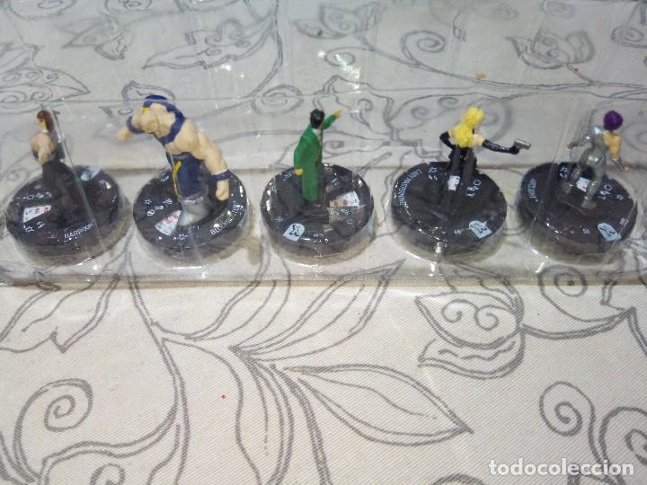Figuras y mu&ntilde;ecos Marvel: Lote heroclix 5 heroes xmen 2014 - Foto 1