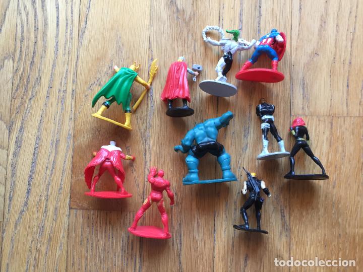 Figuras y mu&ntilde;ecos Marvel: LOTE 10 FIGURAS PLASTICO MARVEL - Foto 2