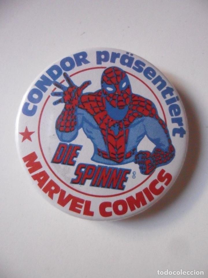 Figuras y mu&ntilde;ecos Marvel: MARVEL COMICS SPIDERMAN CHAPA PROMOCIONAL ALEMANA - Foto 1
