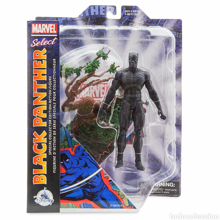 Figuras y mu&ntilde;ecos Marvel: Black Panther en blister - Foto 3