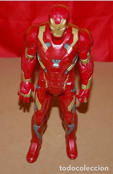 Figuras y mu&ntilde;ecos Marvel: FIGURA IRON MAN DE MARVEL 2015+MOCHILA IRON MAN - Foto 3