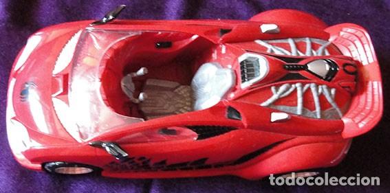 Figuras y mu&ntilde;ecos Marvel: COCHE ROJO SPIDERMAN ORIGINAL MARVEL 2007 HASBRO 2006 - Foto 2