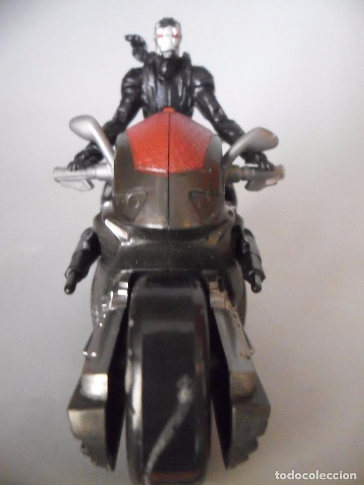 Figuras y mu&ntilde;ecos Marvel: IRON MAN 3 FIGURA CON MOTO MARVEL HASBRO 2015 - Foto 5