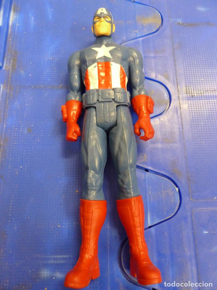 Figuras y mu&ntilde;ecos Marvel: FIGURA CAPITAN AMERICA MARVEL HASBRO 2013 LIMITADA Y NUMERADA C-3252A - Foto 1