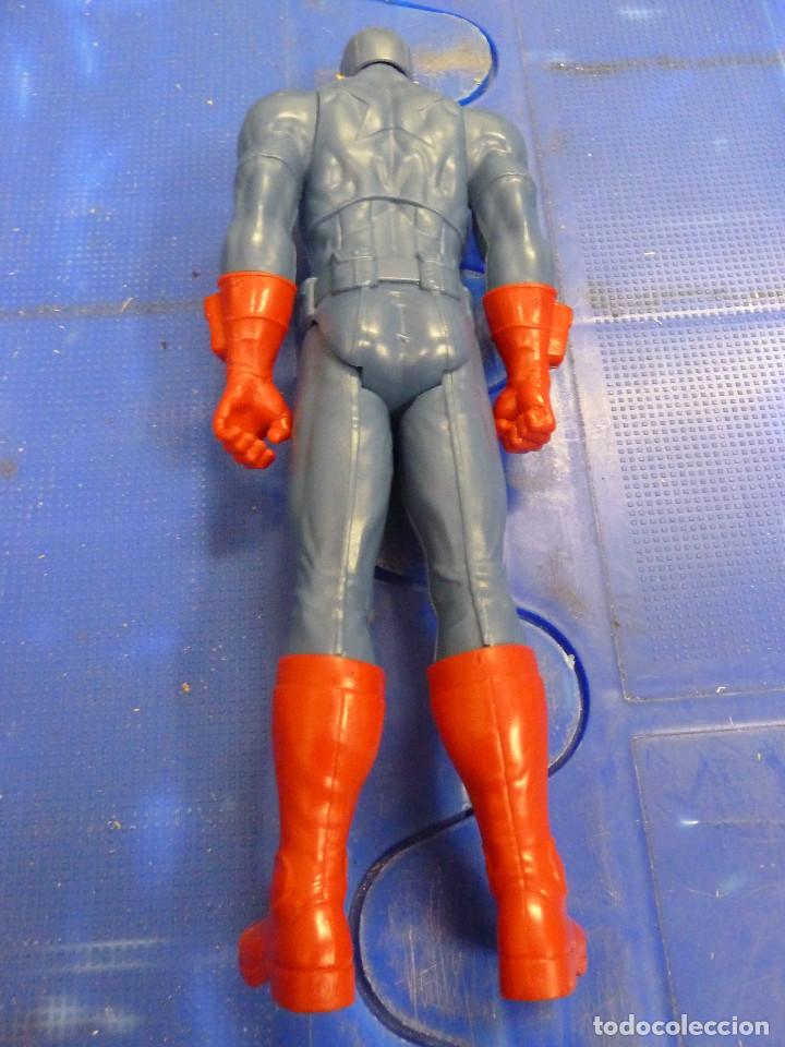 Figuras y mu&ntilde;ecos Marvel: FIGURA CAPITAN AMERICA MARVEL HASBRO 2013 LIMITADA Y NUMERADA C-3252A - Foto 3