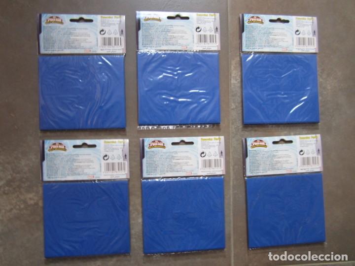 Figuras y mu&ntilde;ecos Marvel: LOTE 6 BOLSAS INVITACIONES SPIDER MAN . MARVEL NUEVAS - Foto 2