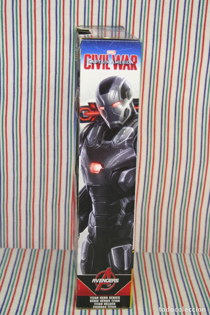 Figuras y mu&ntilde;ecos Marvel: FIGURA CAPTAIN AMERICA, MARVELS WAR MACHINE ELECTRONICA DE HASBRO - Foto 8
