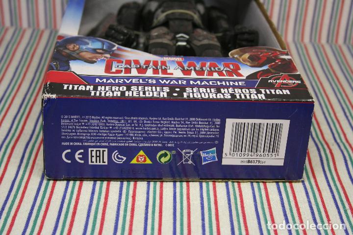 Figuras y mu&ntilde;ecos Marvel: FIGURA CAPTAIN AMERICA, MARVELS WAR MACHINE ELECTRONICA DE HASBRO - Foto 10