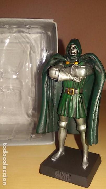 Figuras y mu&ntilde;ecos Marvel: Figura plomo eaglemoss marvel Dr. Doom - Foto 1