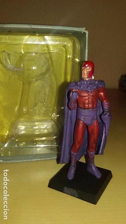 Figuras y mu&ntilde;ecos Marvel: Figura plomo eaglemoss marvel Magneto - Foto 1