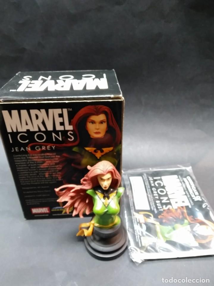 Figuras y mu&ntilde;ecos Marvel: JEAN GREY MARVEL ICONS DIAMOND SELECT BUSTO RESINA NUMERADA Y LIMITADA - Foto 1