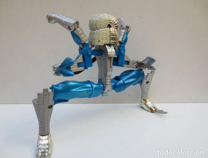 Figuras y mu&ntilde;ecos Marvel: SPIDERMAN SHAPESHIFTERS - SPIDERMAN AZUL Y PLATA - MARVEL 1999 - Foto 3