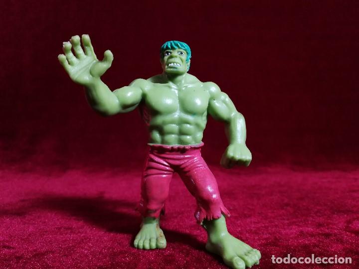Figuras y mu&ntilde;ecos Marvel: FIGURA PVC MARVEL Espa&ntilde;a 1987 Hulk 10cm - Foto 1