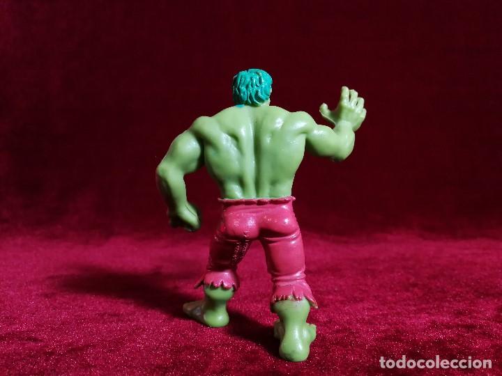 Figuras y mu&ntilde;ecos Marvel: FIGURA PVC MARVEL Espa&ntilde;a 1987 Hulk 10cm - Foto 2