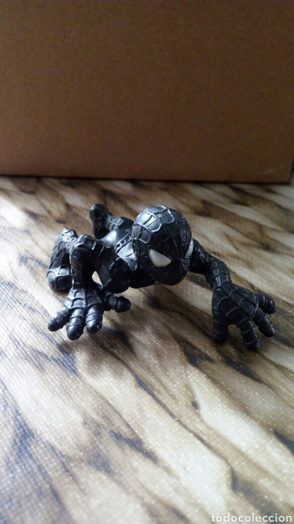Figuras y mu&ntilde;ecos Marvel: Figura Spiderman Negro de Super Hero Squad. Marvel. - Foto 1