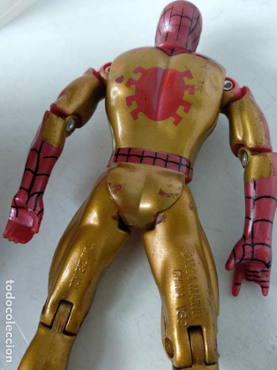 Figuras y mu&ntilde;ecos Marvel: SPIDER-MAN dorado oro iron man ?? SPIDERMAN - 1994 - Foto 3