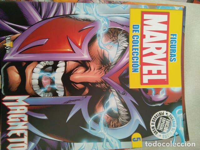 Figuras y mu&ntilde;ecos Marvel: Marvel Figurine Magneto + Revista - Foto 2