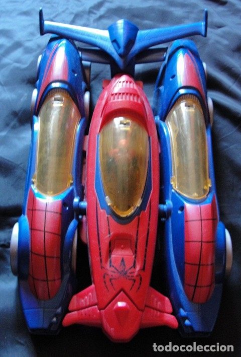 Figuras y mu&ntilde;ecos Marvel: COCHE SPIDERMAN CON SPIDERMAN - HASBRO. MARVEL, 2012 - - Foto 1
