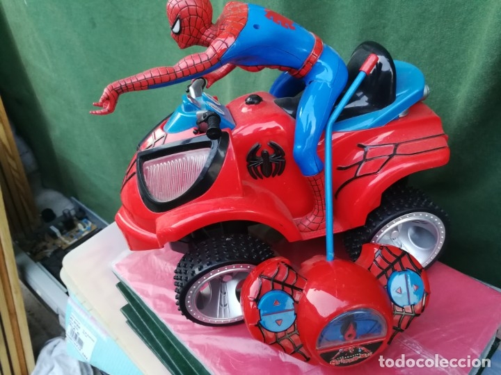 Figuras y mu&ntilde;ecos Marvel: Moto Quad Spiderman Radiocontrol - Foto 3