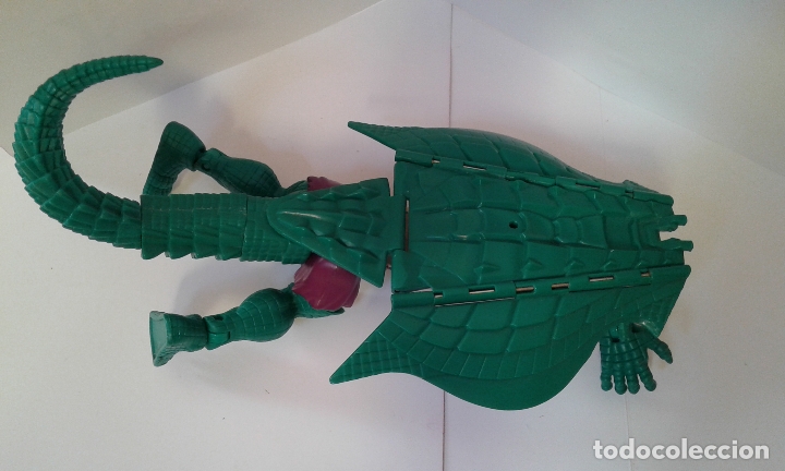 Figuras y mu&ntilde;ecos Marvel: Marvel, Lagarto Lizard, Spiderman, 1998, transformable en cocodrilo - Foto 2