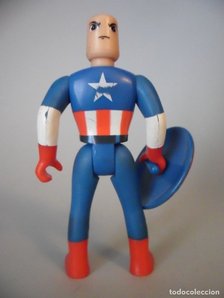 Figuras y mu&ntilde;ecos Marvel: MARVEL WORLD CAPITAN AMERICA FAMOSA 2006 - Foto 4