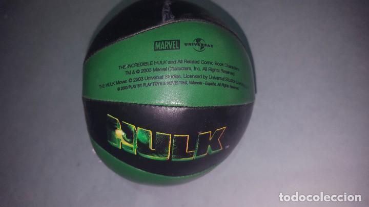 Figuras y mu&ntilde;ecos Marvel: PELOTA de goma MARVEL - HULK a&ntilde;o 2003 - Foto 1