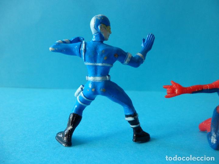 Figuras y mu&ntilde;ecos Marvel: Lote de figuras de Superheroes - Spiderman - La Masa - El incre&iacute;ble Hulk- Marvel - Foto 3